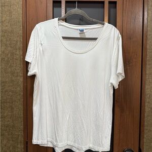 Ripskirt Hawaii White Simple Tee XL EUC